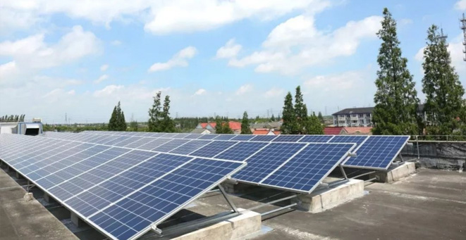 Demonstration construction of the new energy 